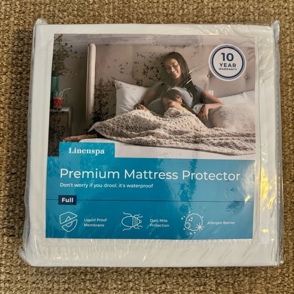 Linenspa Other - Linenspa Full Premium Mattress Protector - NWT